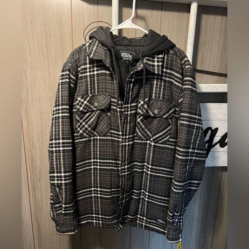 Mens Eddie Bauer shacket- PRICE FIRM